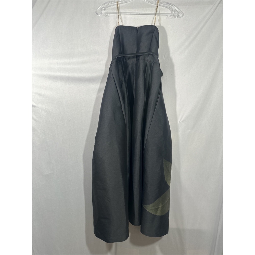 NEW $650 Sachin Babi [ 10 ] Shay Rose Strapless Mikado Midi Cocktail Dress J2043 - Picture 12 of 14